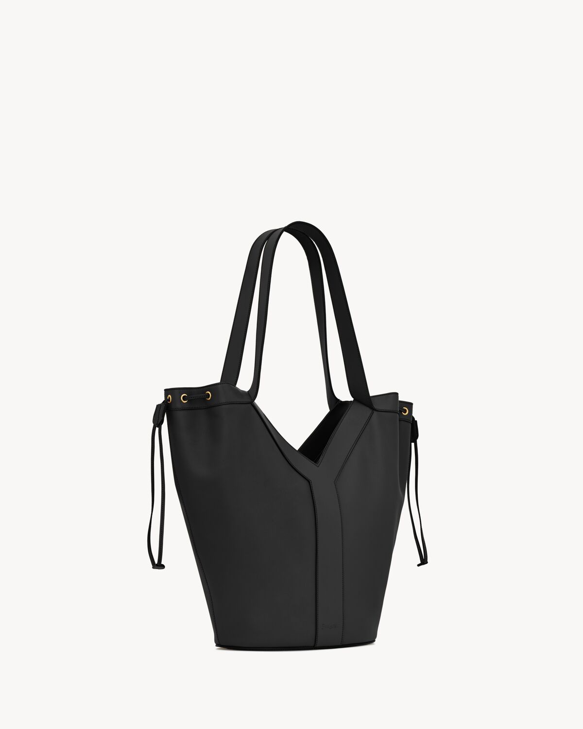 YSL Y Large Hobo In Leather - Image 4